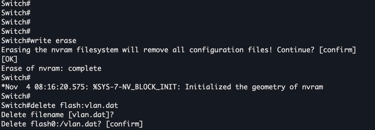 How to Factory Reset a Cisco Switch